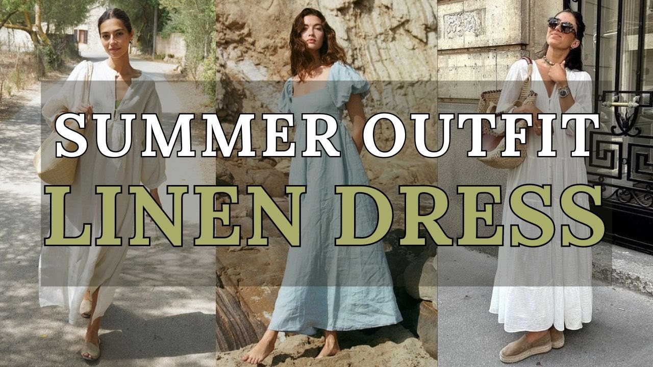 Linen Maxi Summer Dress | Effortless Style and Comfort | 2024 Fashion Trends