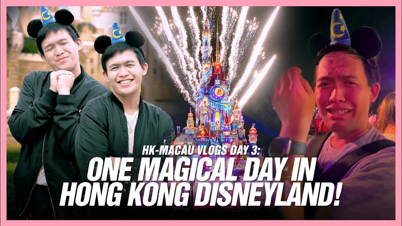 Vlog 028: One Magical Day in Hong Kong Disneyland! 🇭🇰 | Noli Salva