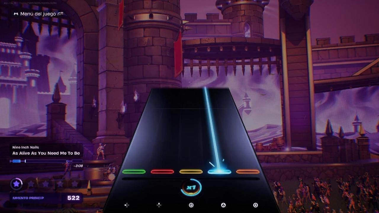 Fortnite Festival - As Alive As You Need Me To Be by Nine Inch Nails - on lead 