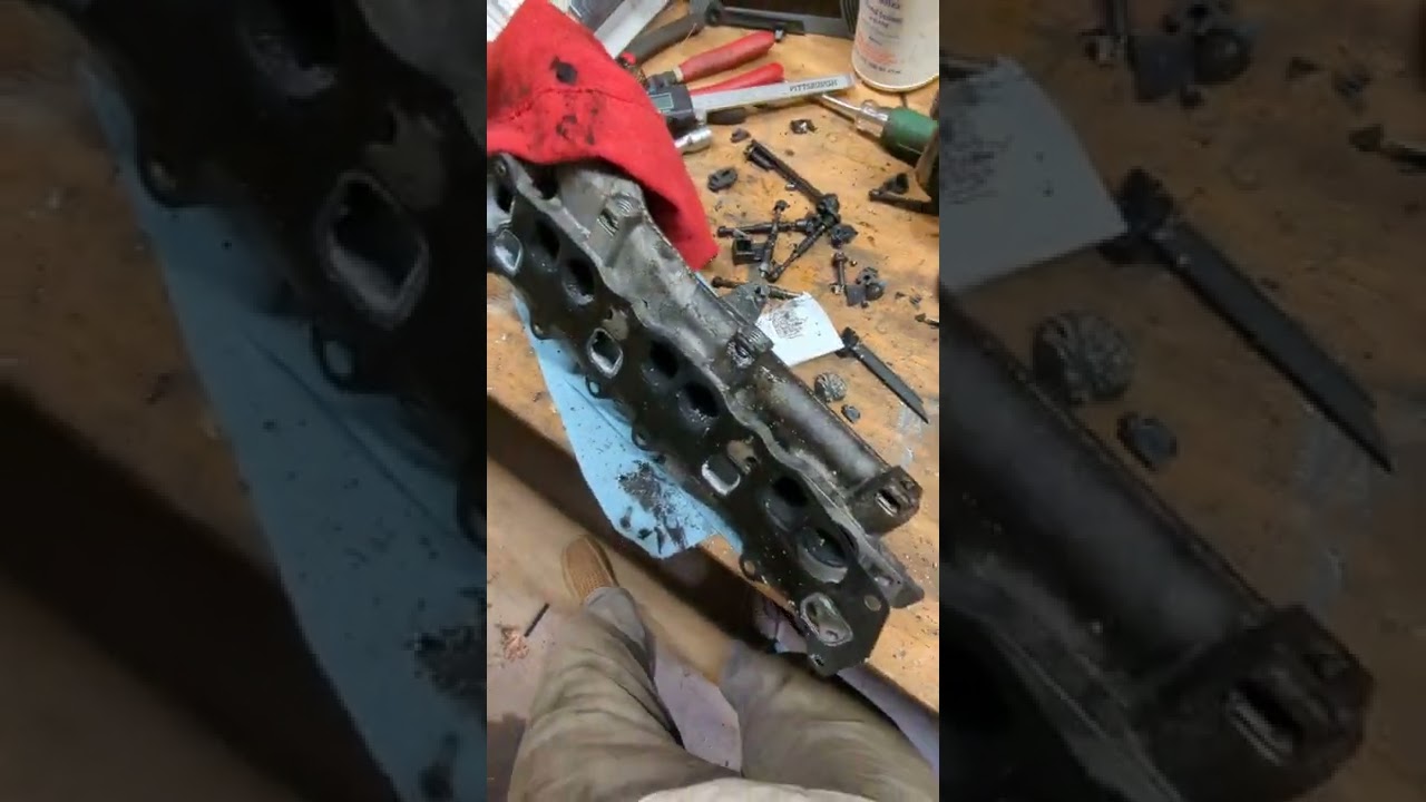 om642 sealing swirl flap holes DIY NO WELD