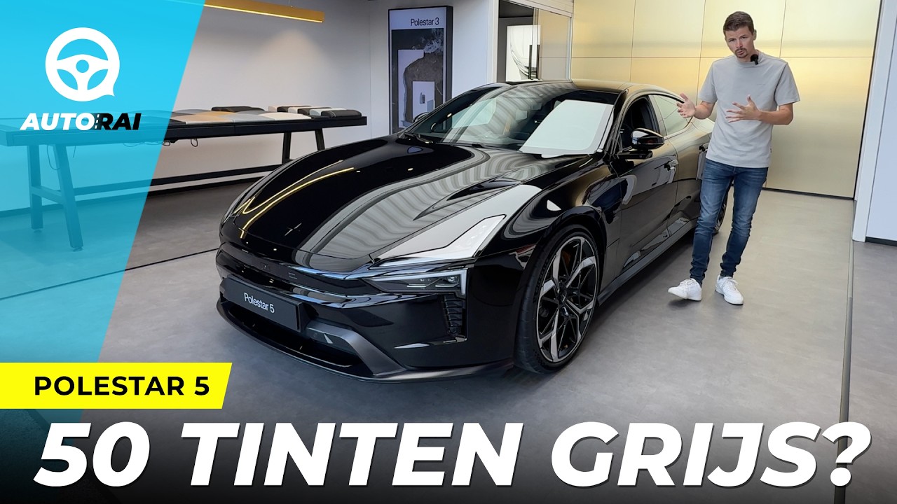 50 TINTEN GRIJS? - De nieuwe POLESTAR 5 is vrij sinister! - WALKAROUND -    AutoRAI TV