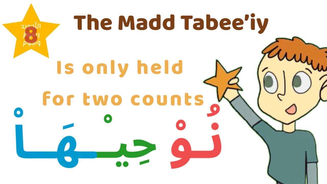 [8] The Madd Tabee&rsquo;iy - Tajweed in English
