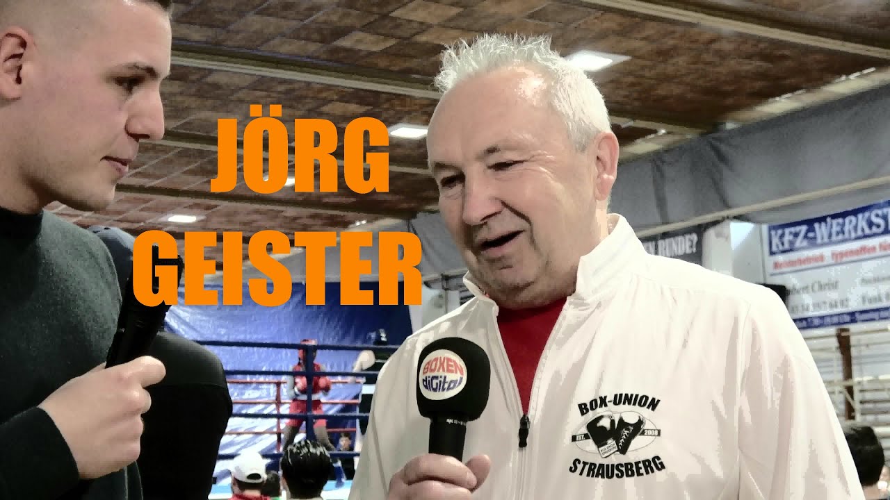 Ehrennadel in Gold 🥊 für Jörg Geister:  