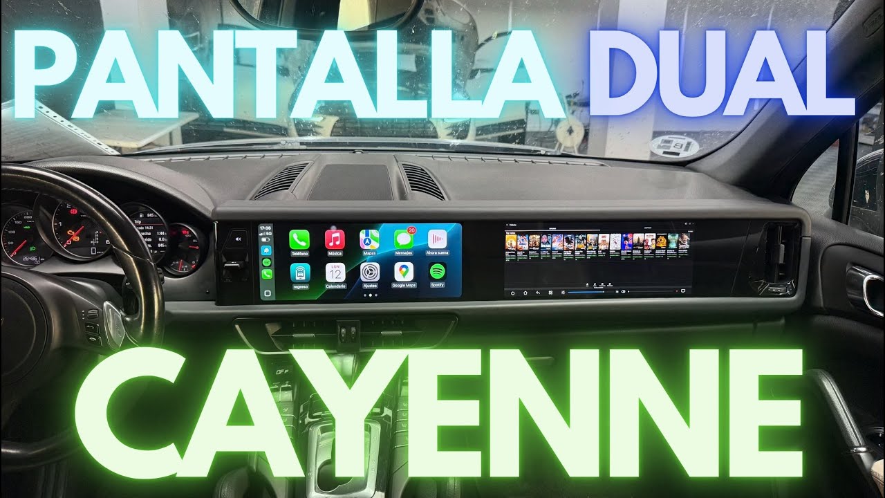 Pantalla Dual - Porsche Cayenne
