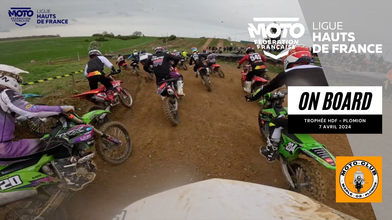 Motocross Plomion - Trophée Hauts de France - 7 avril 2024