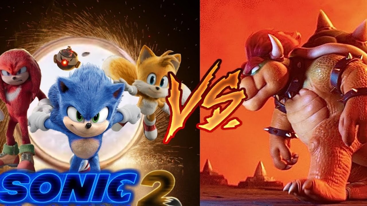 Team Sonic vs Bowser