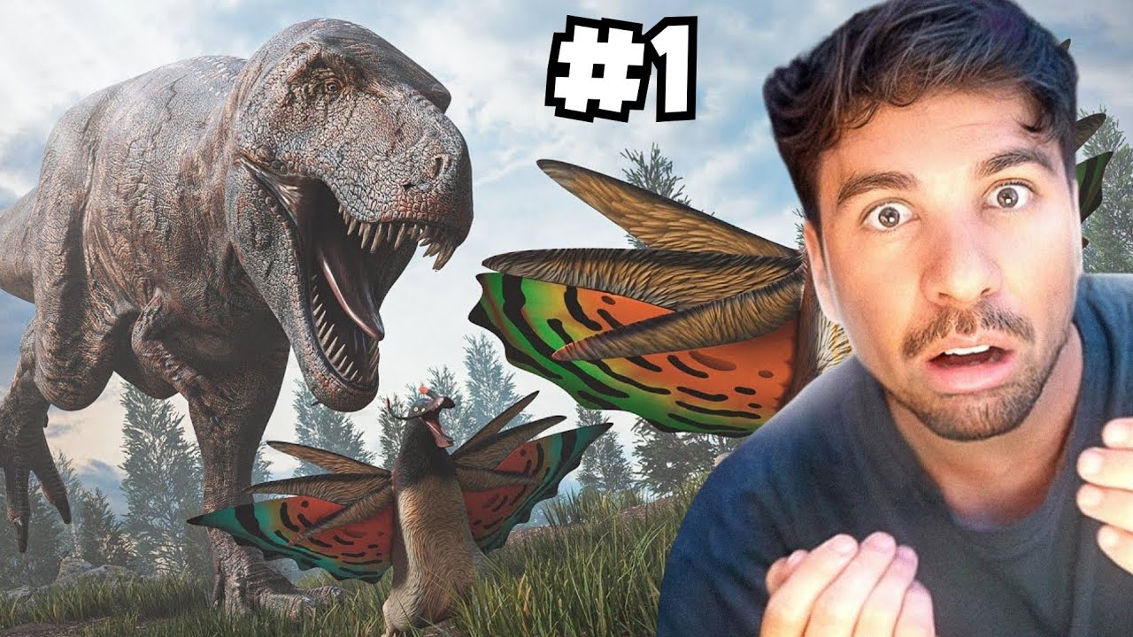 PIUZINHO JOGANDO PELA PRIMEIRA VEZ PATH OF TITANS JOGO DE DINOSSAURO #1