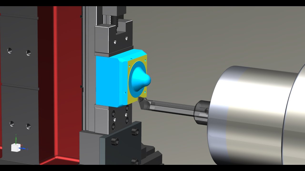 NX CAM & Orbit Machining (Interpolation Turning)