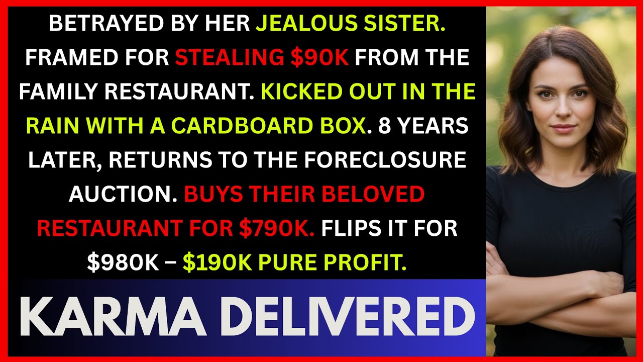 From Betrayal to Billion-Dollar Revenge: She Bought Their Family Restaurant After They Framed Her
