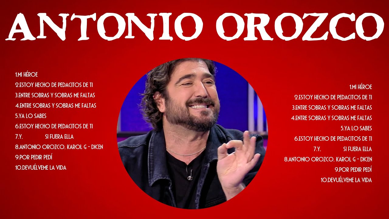 Antonio Orozco Greatest Hits Full Album 2025 - Antonio Orozco Live Collection 2025