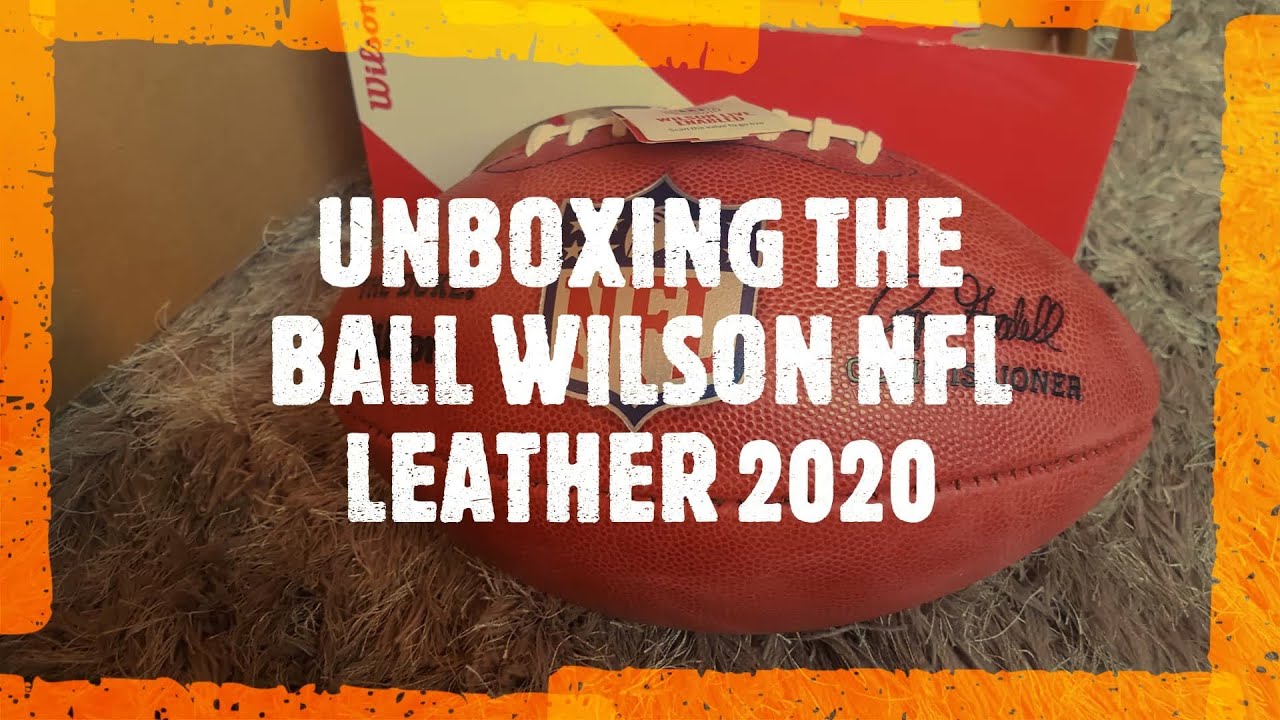 UNBOXING THE DUKE NFL GAME BALL LEATHER 2020 (BALON NFL DE PIEL VERSION 2020)