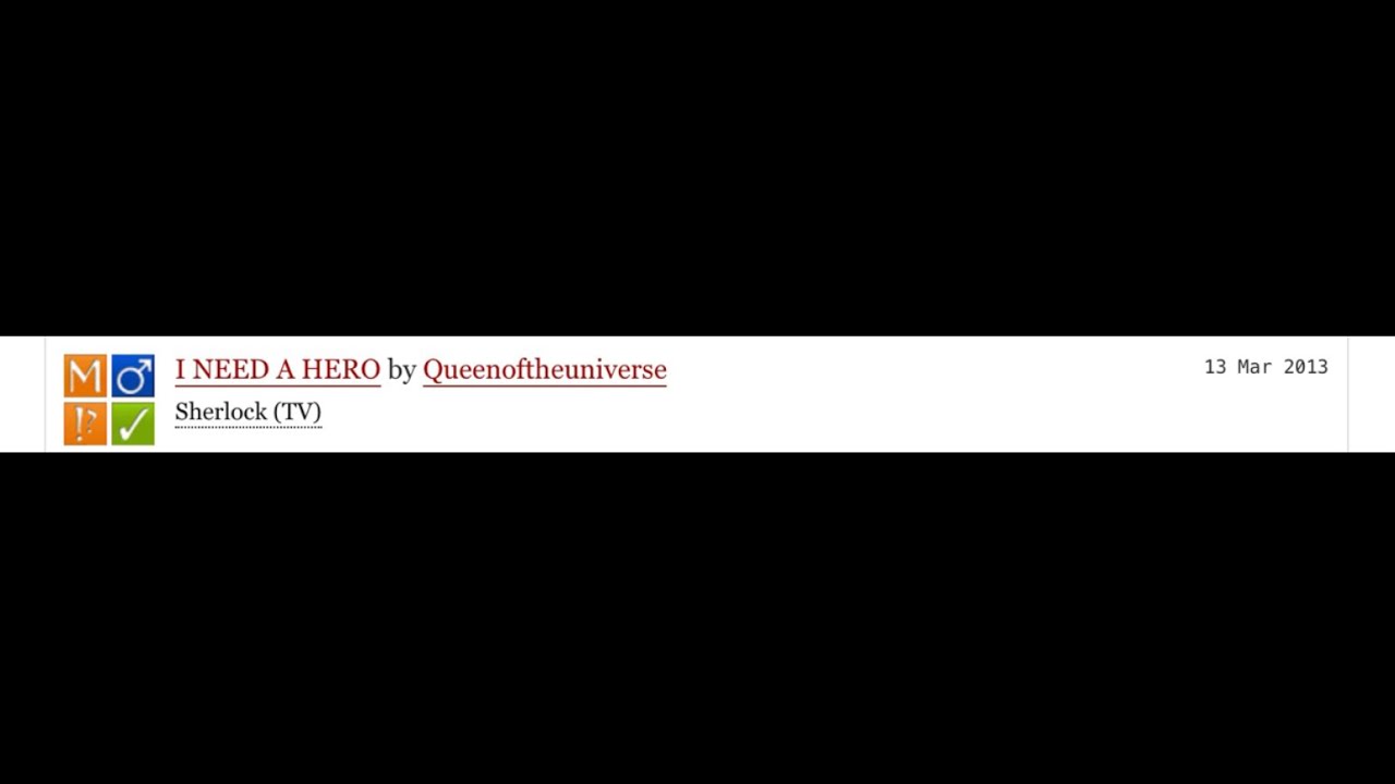 Ao3 sings Holding out for a hero from Shrek 2