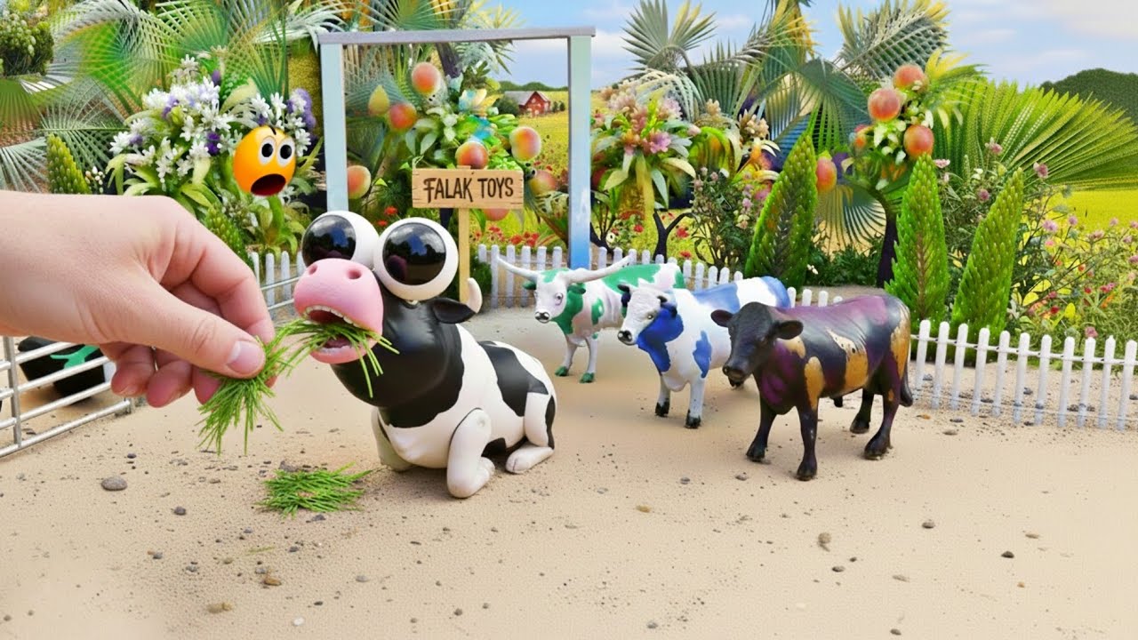 Wadidau ‼️ Diorama Paling Dicari Traktor, Kerbau & Sapi | Kisah Menakjubkan Koleksi 🐮 | Falak Toys