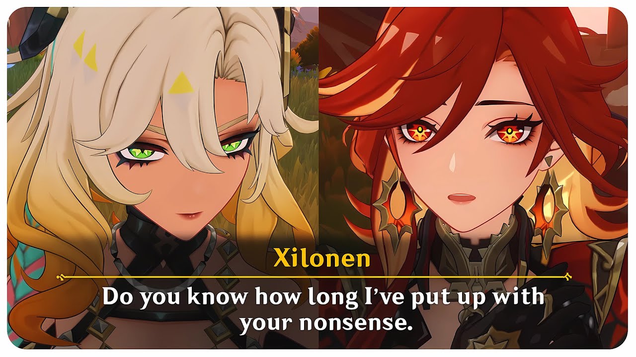 Xilonen Scolds Mavuika for being a Spoiled Child (Cutscene) | Genshin Impact 5.5