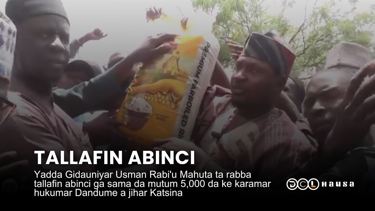 Yadda Gidauniyar Usman Rabi'u Mahuta ta raba tallafin abinci ga sama da mutum 500 a k Dandume