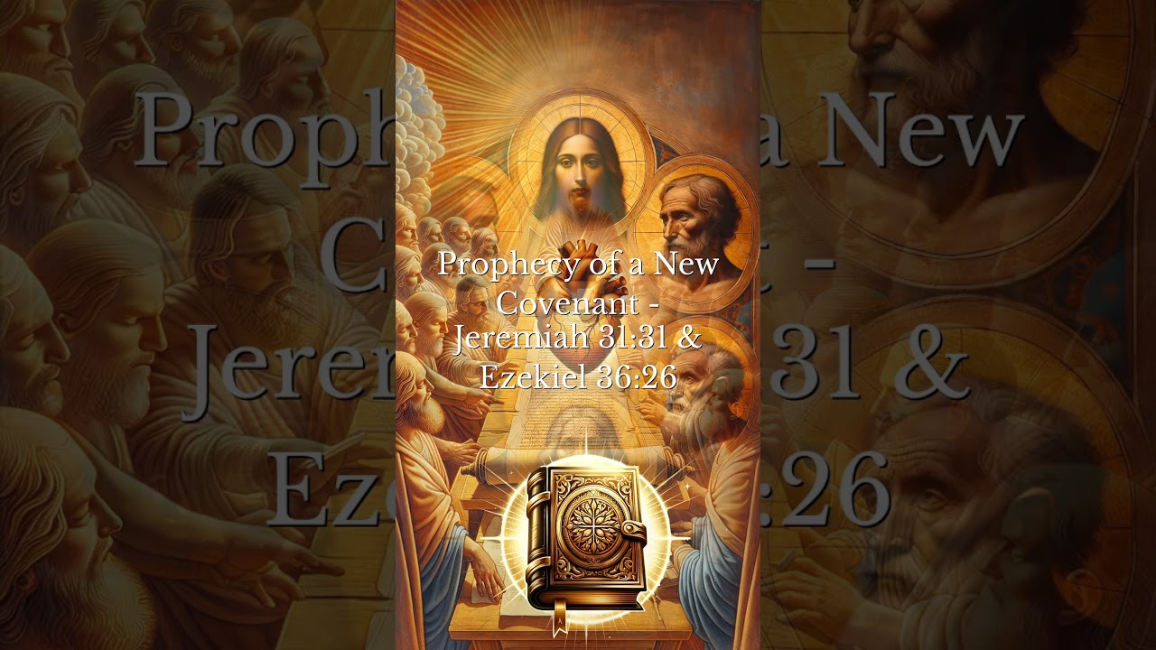 Prophecy of a New Covenant - Jeremiah 31:31 & Ezekiel 36:26 #covenant #transformation #renewal