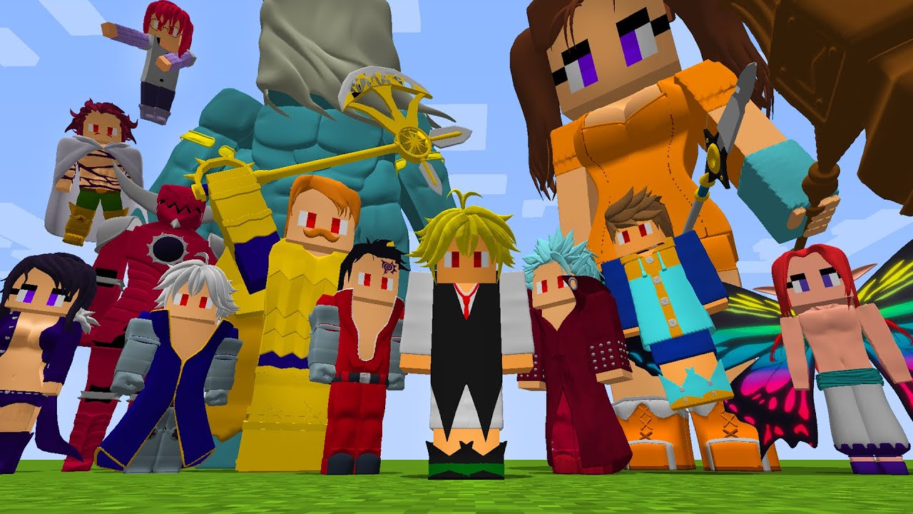 *NOVO* MOD DE NANATSU NO TAIZAI NO MINECRAFT (incrível) ‹‹ P3DRU ››