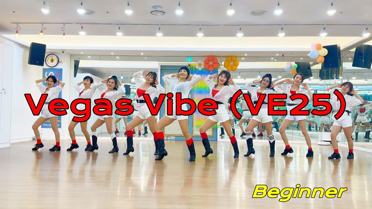 Vegas Vibe (VE25) Line Dance (Beginner)