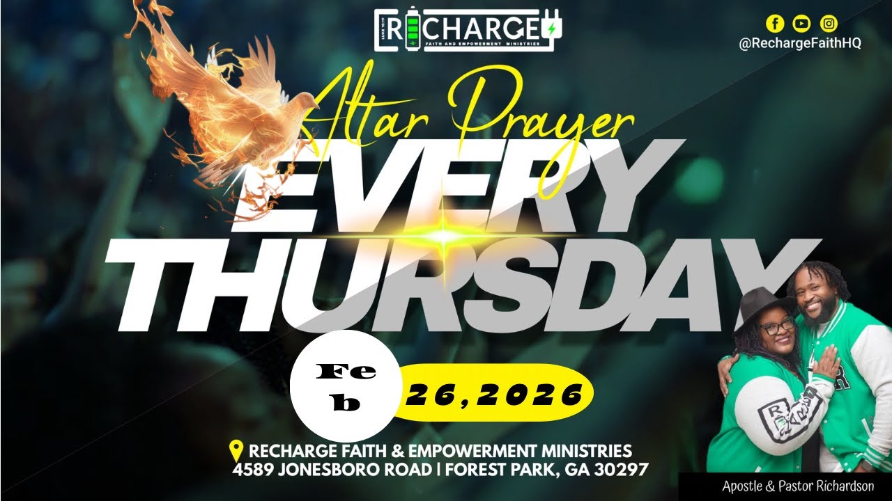 RECHARGE 6am Altar Prayer || 2-26-26