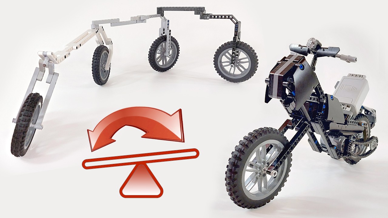 LEGO Self-Balancing Bike