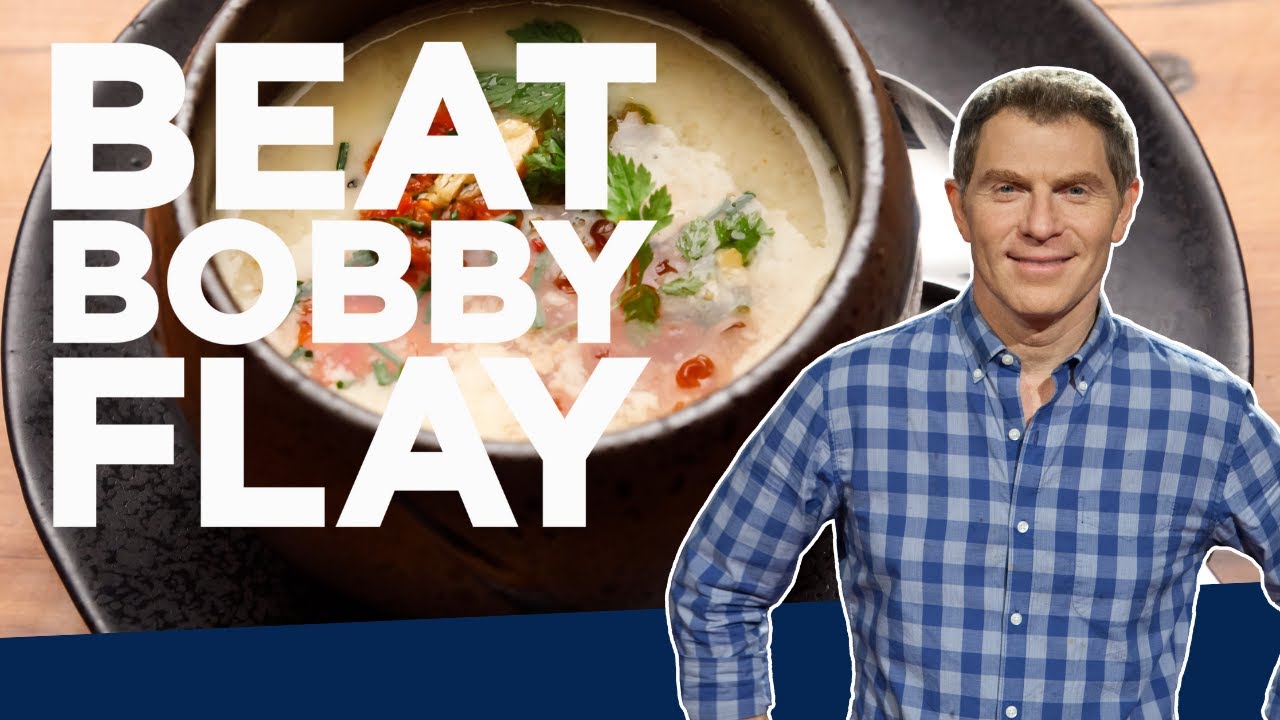 Bobby Flay Makes Chawanmushi | Beat Bobby Flay | Food Network