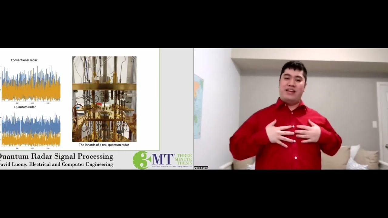 3MT 2022 Finalist - David Luong, "Quantum Radar Signal Processing"