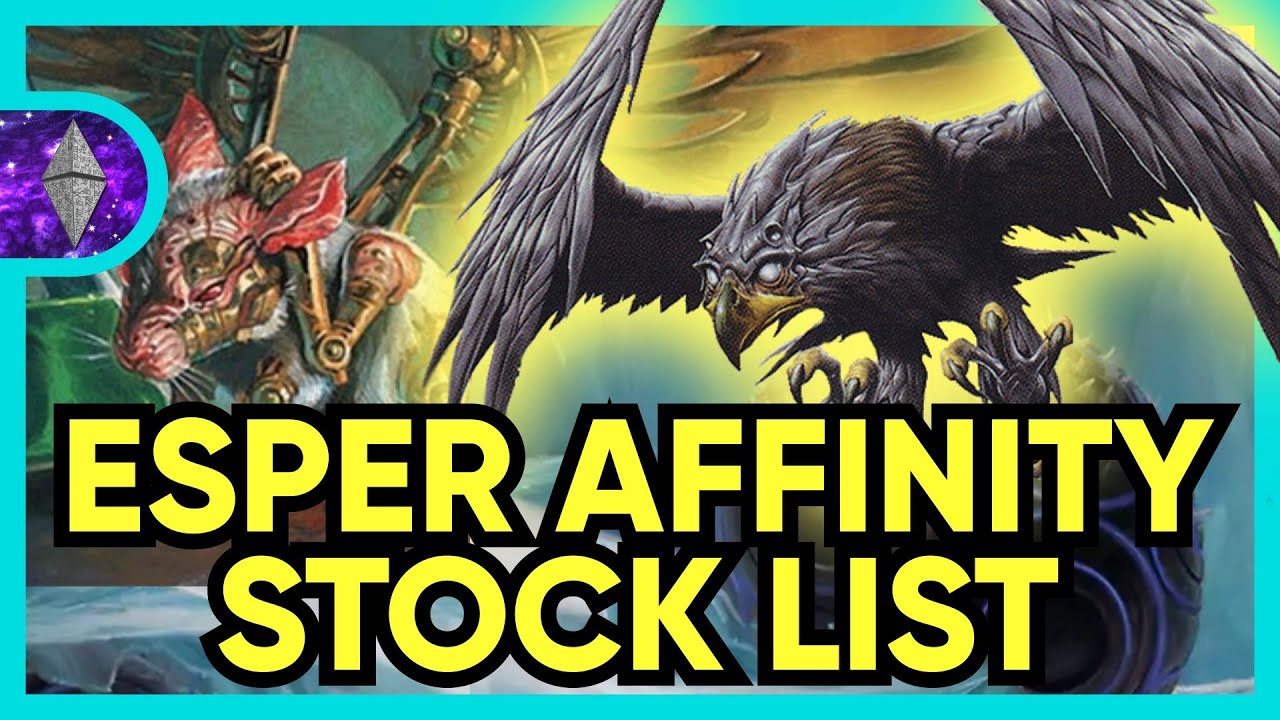 Esper CryoBlade Affinity Stock List! | Pauper MTG