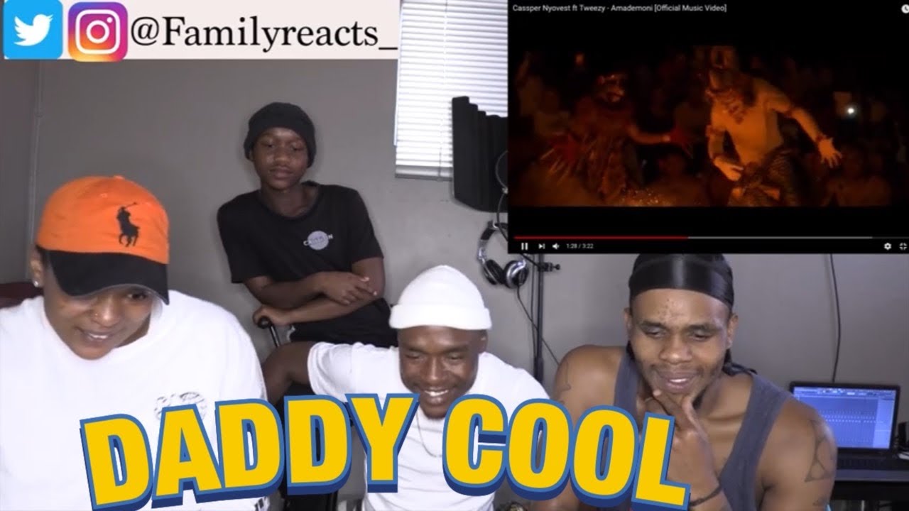 🤞🏾FAMILY REACTS🤞🏾to CASSPER NYOVEST FT TWEEZY- AMADEMONI (OFFICIAL MUSIC VDEO)