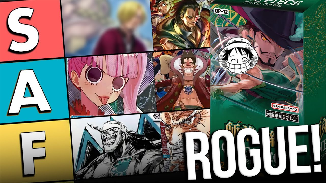 PLAY ROGUE DECKS IN OP12! || Legacy of the Master Rogue Tier List || One Piece Trading Card Game