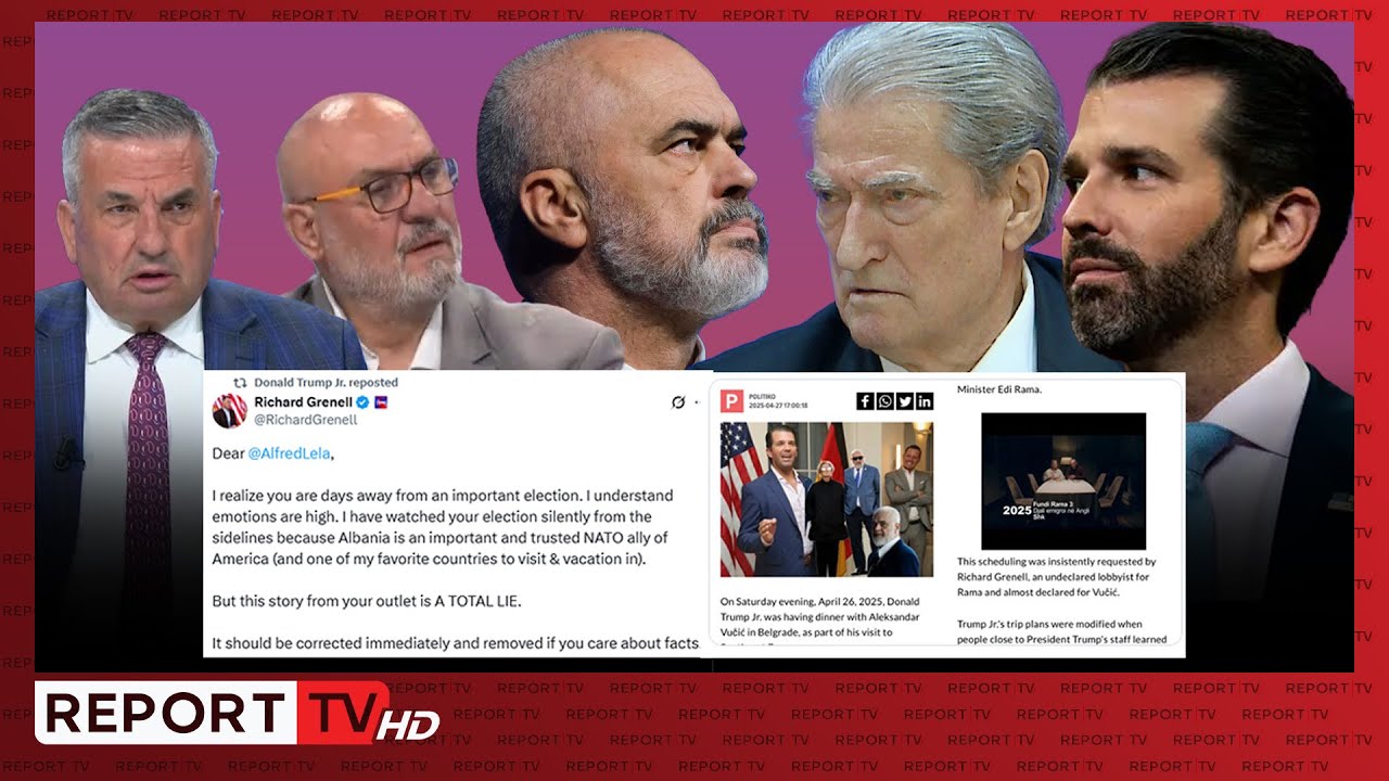 Djali i TRUMP 'djeg' BERISHËN, përgënjeshtron lajmin për Ramën! Beqiri ZBULON të fshehtat