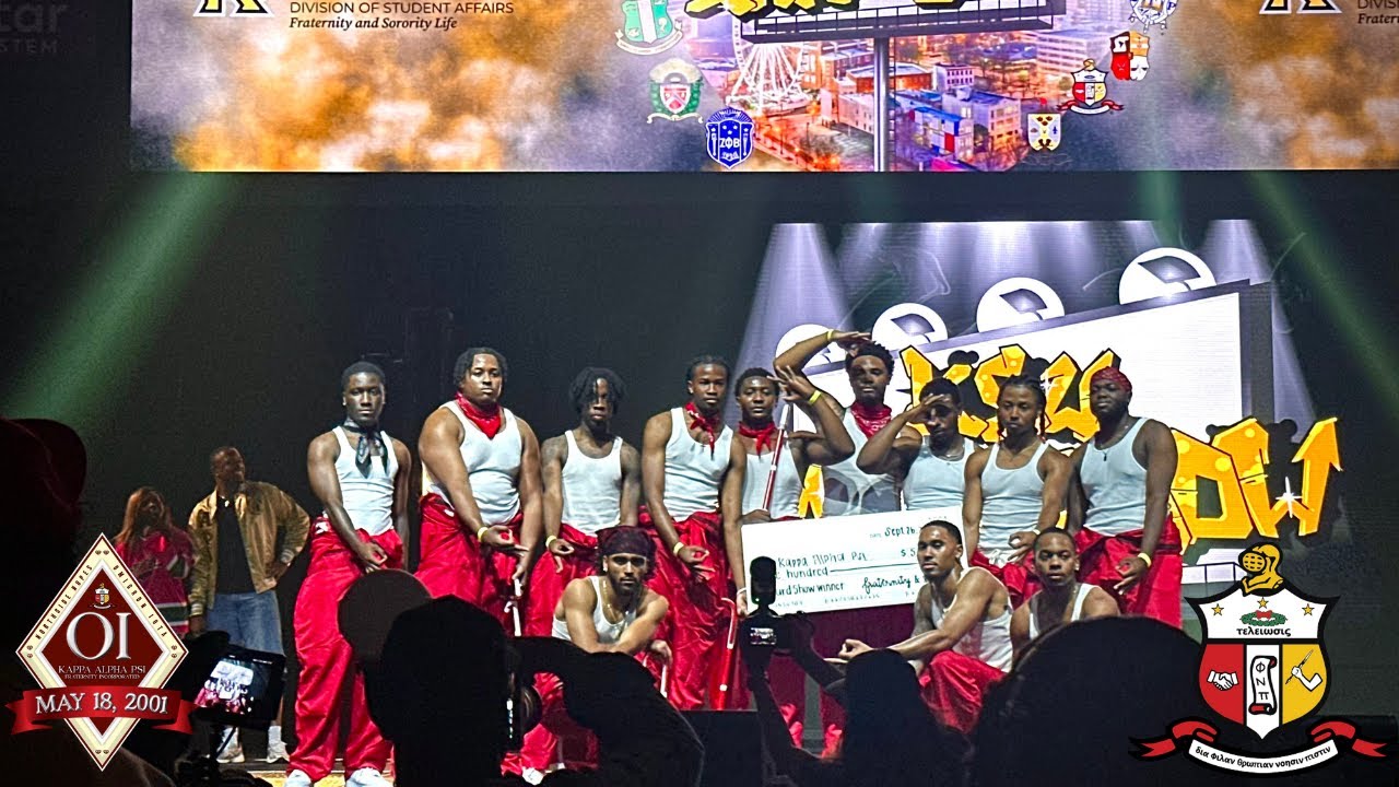 Kappa Alpha Psi WINS 2025 KSU Homecoming Yardshow