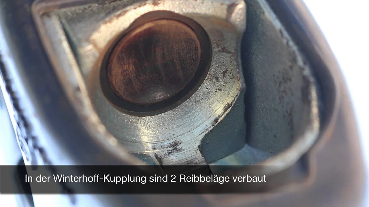 Knarrger&auml;usche an der Antischlingerkupplung beseitigen