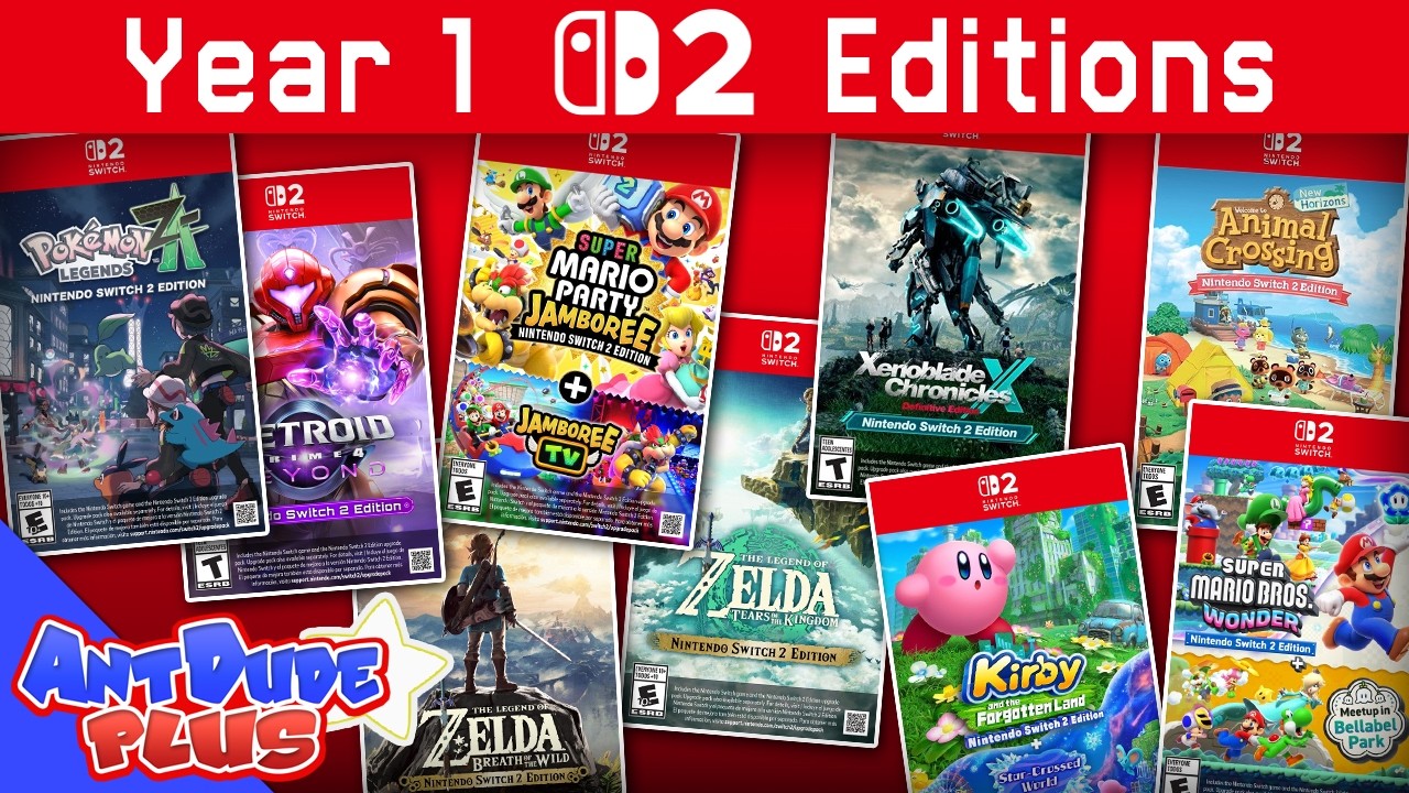 Рейтинг всех игр для Nintendo Switch 2 Edition [1-й год]
