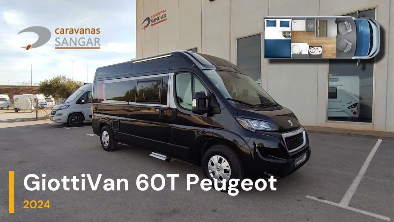 2024 GiottiVan 60T Peugeot - Nueva camper de GiottiLine | Tu espacio optimizado al MÁXIMO!!