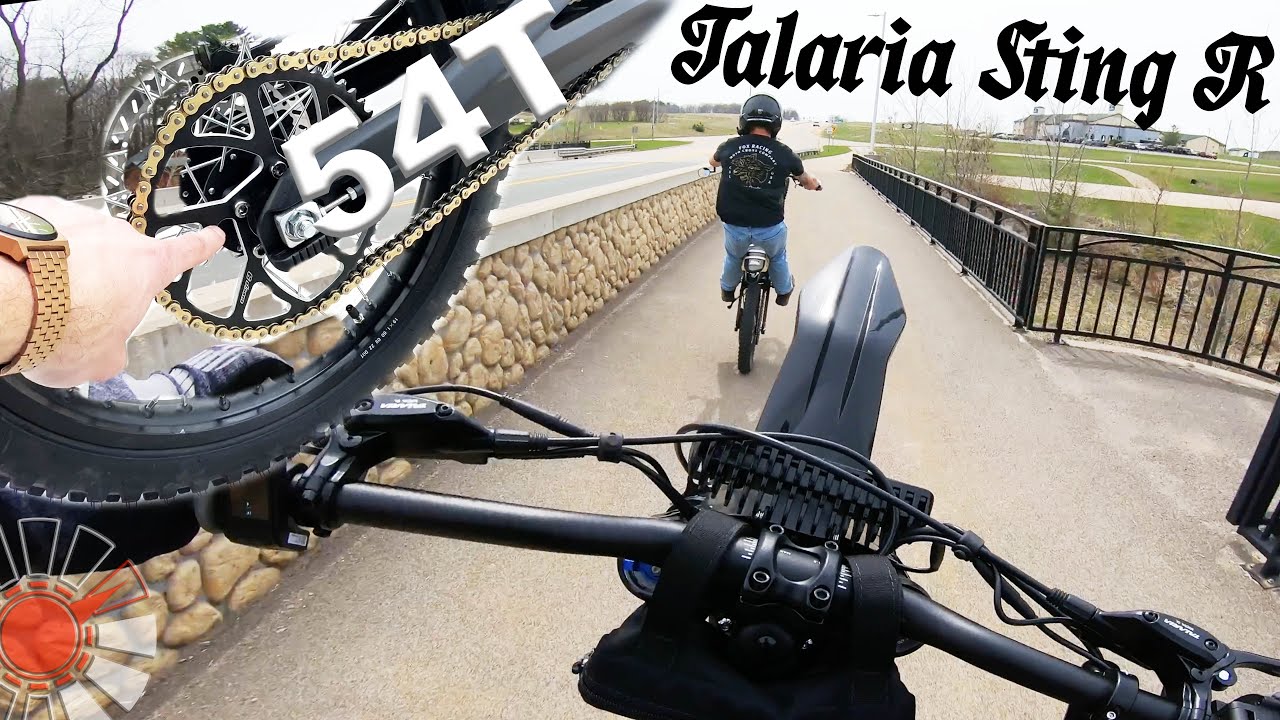 Upgrading the Talaria Sting R MX4 - 54T Sprocket - Urban Moto & Wheelies