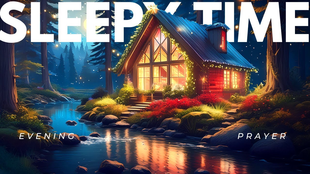 Prayer for Sleep Evening 8 Hours Psalm 4:8 Guided Prayer Meditation Night Relaxation Nature Sounds