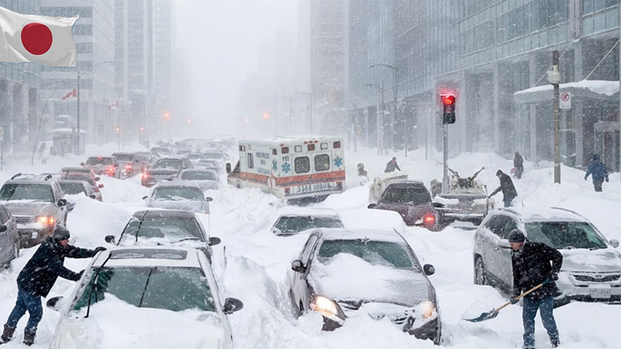 Powerful Snowstorm in Japan! 30+ Dead, Thousands Displaced as Brutal Blizzard Hits Sapporo & Aomori