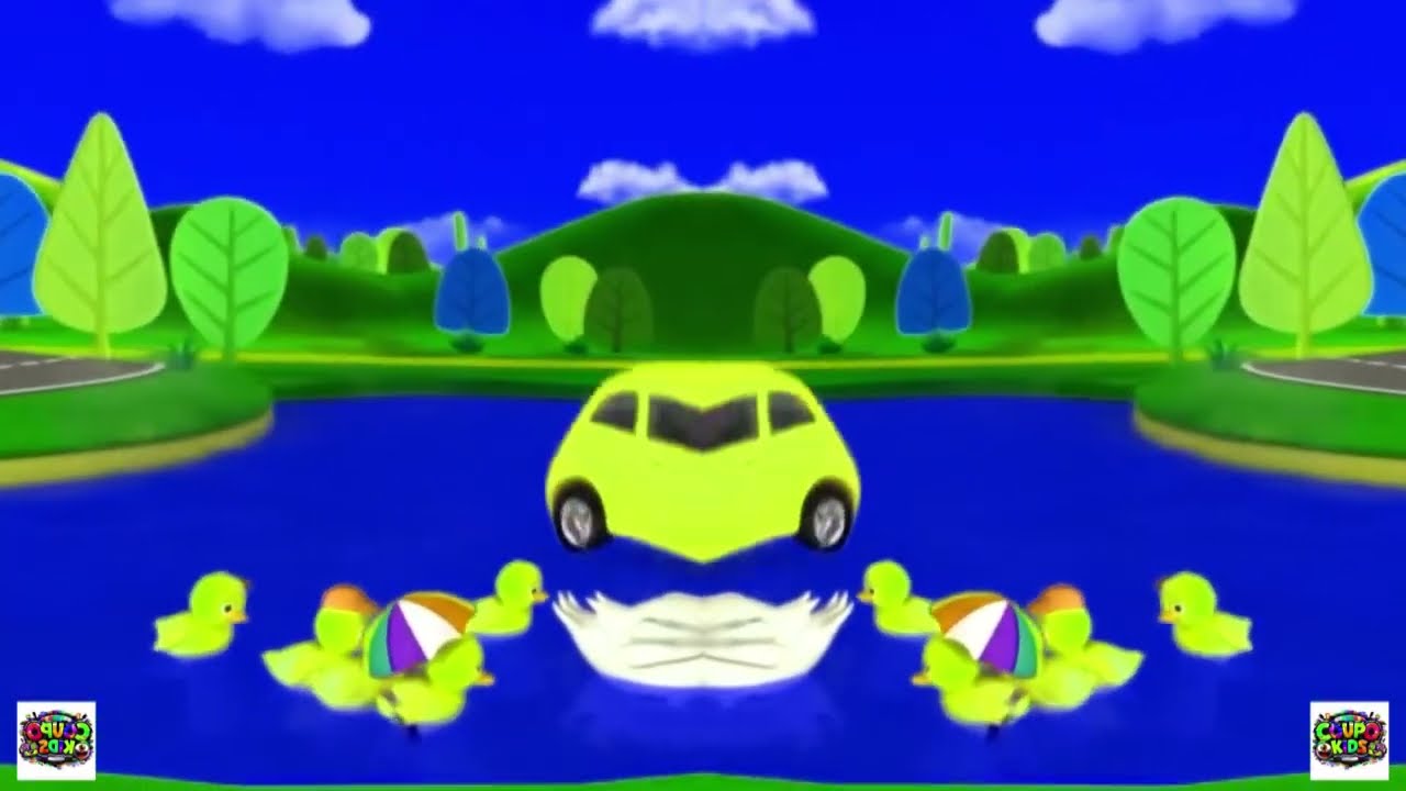Little Baby Bum Splash! The Yellow Car Takes a Bath Intro Logo Sponsored by Klasky Csupo 2001Effects