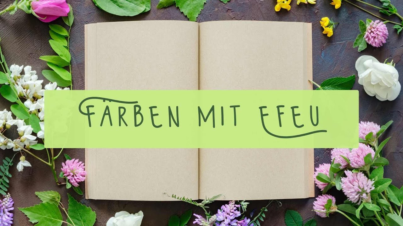 Färben mit Efeu