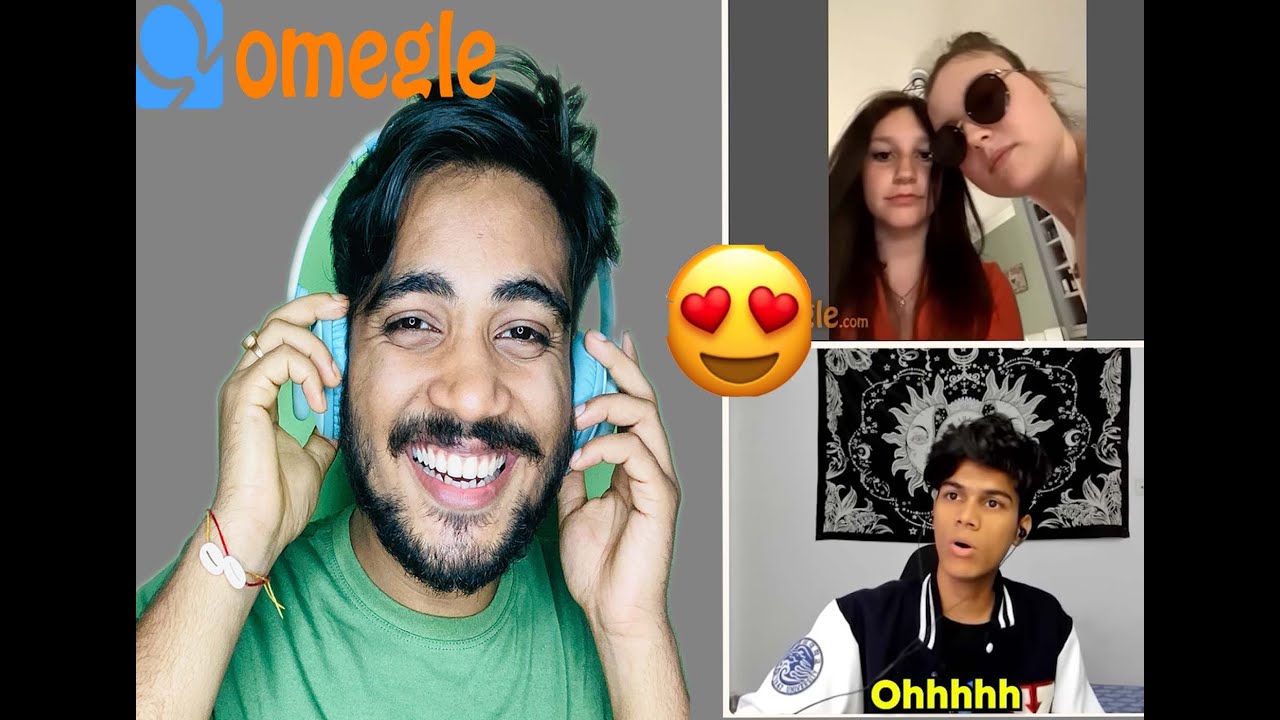 Crazy omegle recation  || Hot girl in omegle || Ad104
