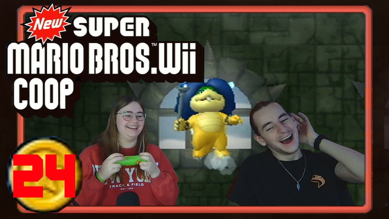 Ludwig wird auf die Tasten gehauen / New Super Mario Bros. Wii Coop Part 24