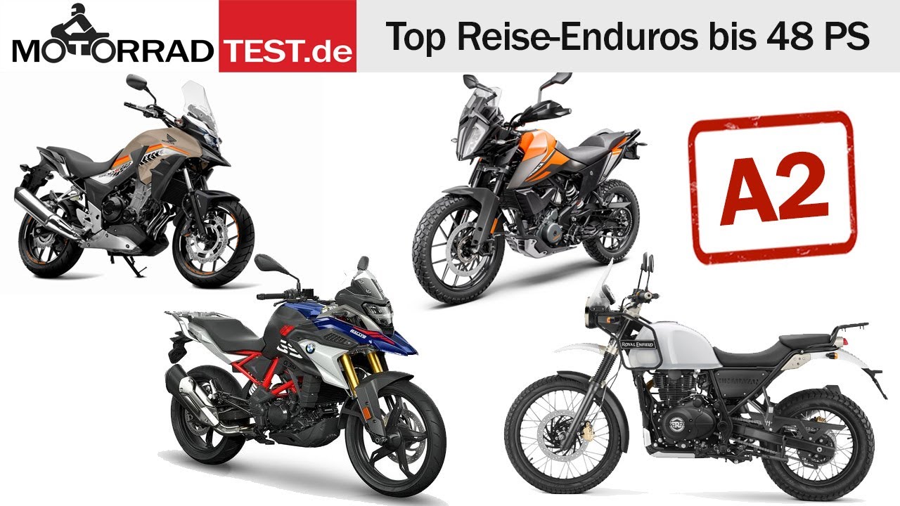Top Reise-Enduros bis 48 PS | Die besten A2-Adventure-Bikes im Vergleich