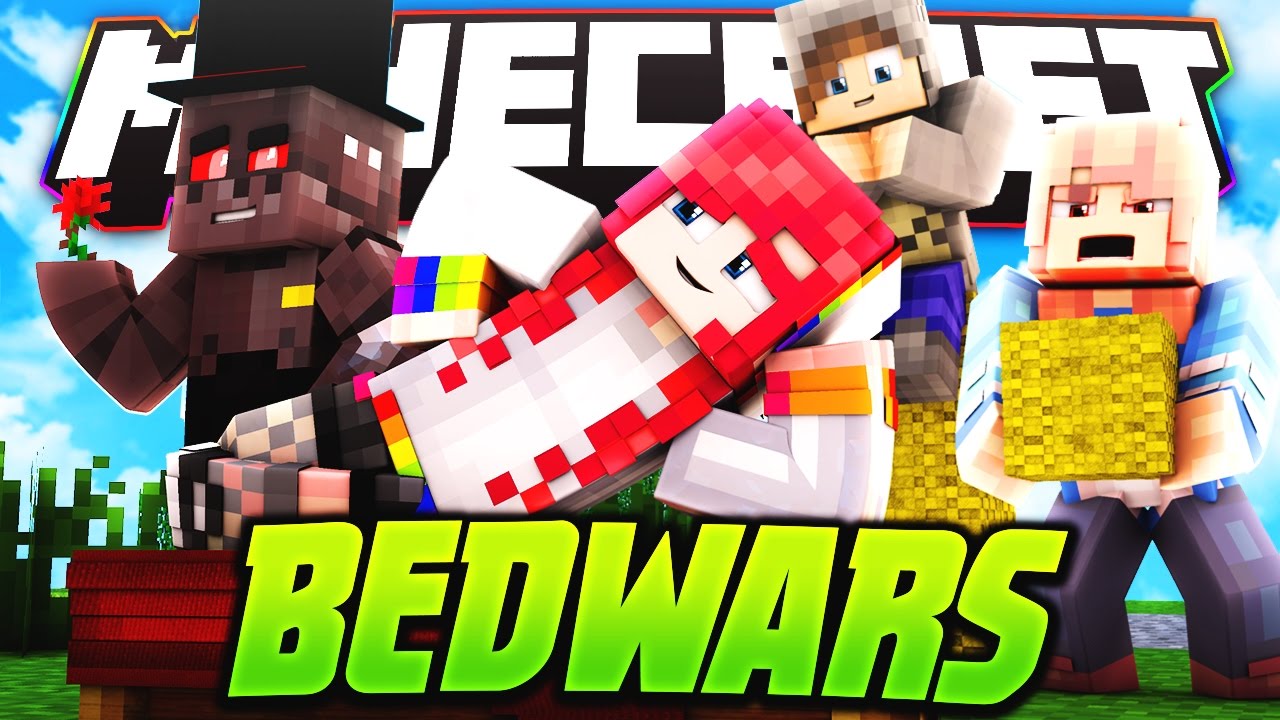 THE FANTASTIC FOUR // Minecraft Bed Wars