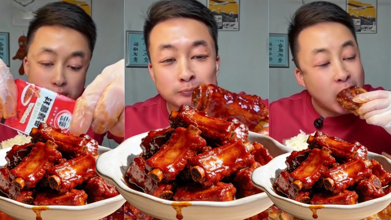 The braised pork ribs are incredibly delicious with every bite!