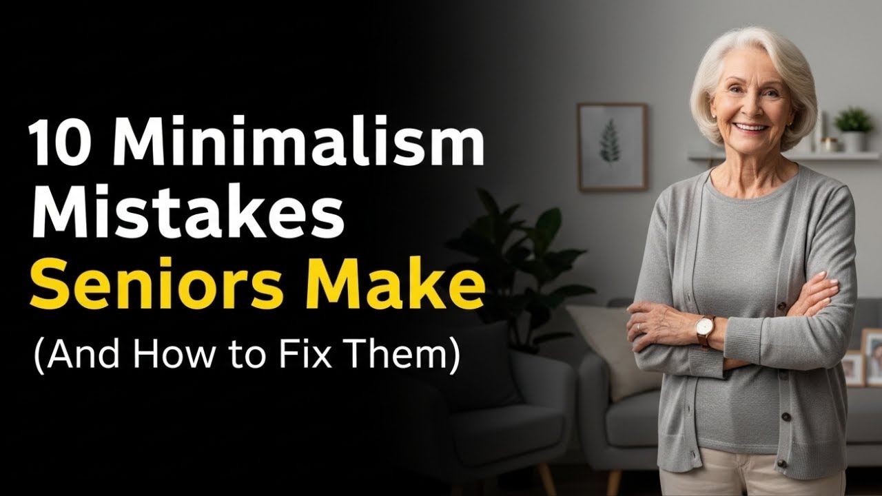 10 Minimalist Rules Seniors Are Doing WRONG (And How to Fix Them) Senior Declutter 