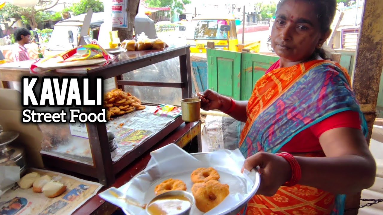 ₹10 DOSA PLACE in Kavali | Indian Street Food | Onion Bonda street food #streetfood #kavali #dosa