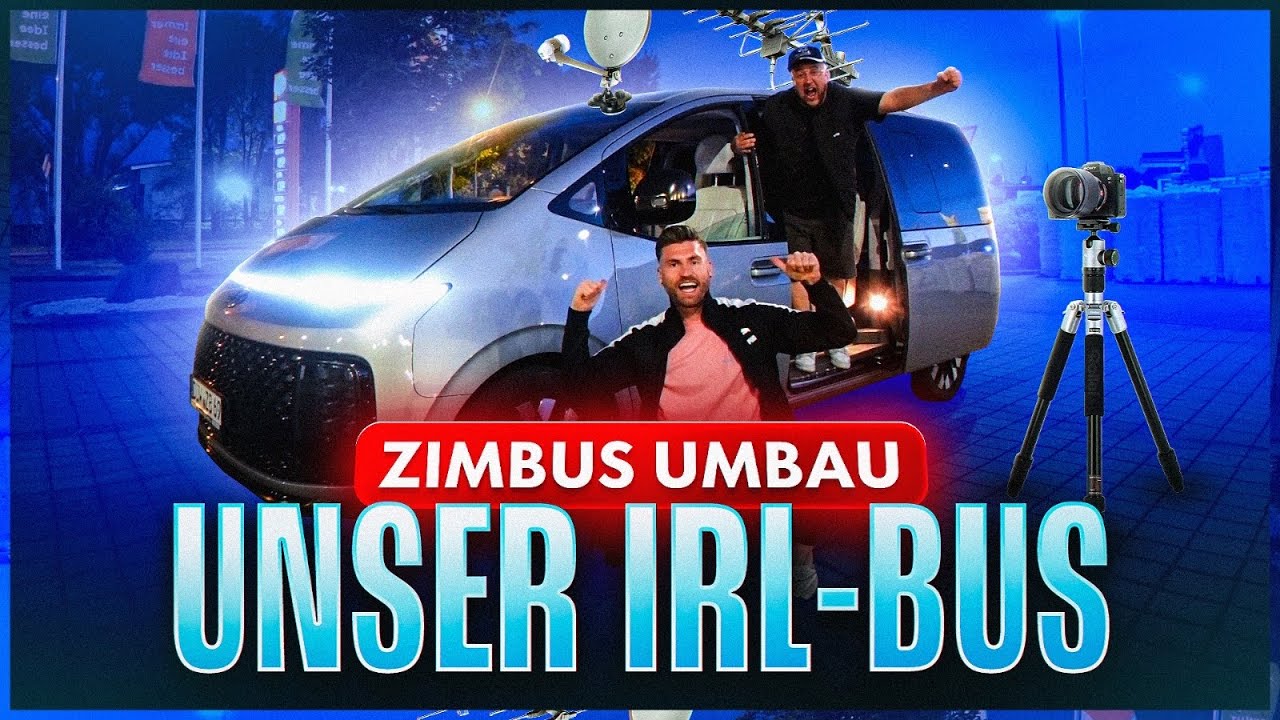 Wir haben unser AUTO zum ULTIMATIVEN STREAMING IRL MOBILE umgebaut 😱🚐