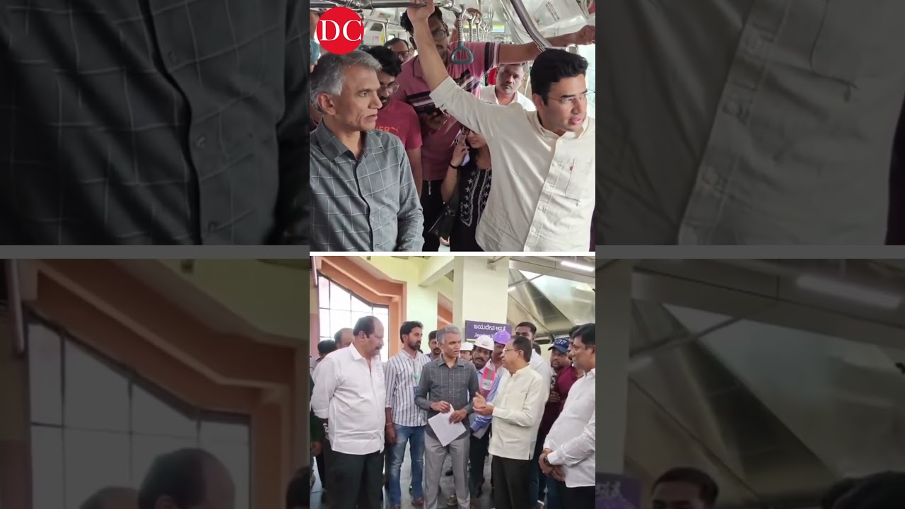 Tejasvi Surya Seeks Bengaluru Metro Expansion | Tejasvi Surya met Karnataka Revenue Minister