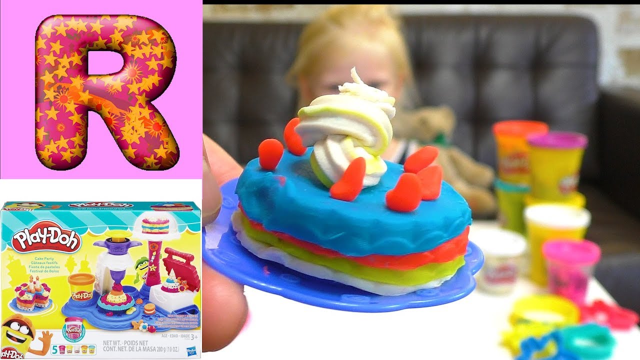 Play-Doh Cake Party. Play-Doh Kitchen-Party. Play doh fiesta de pasteles.