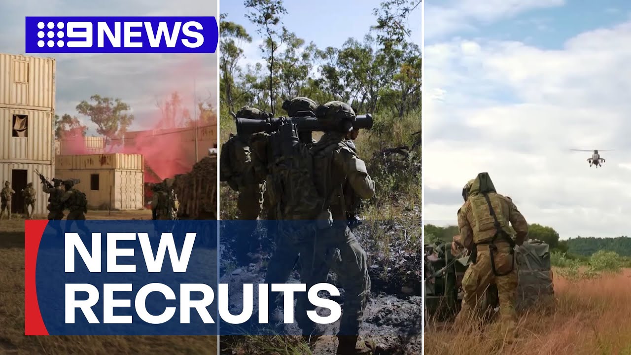 Crucial upswing in Australian Defence Force numbers | 9 News Australia